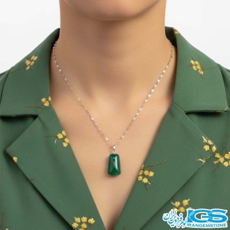 گردنبند عقیق سبز
