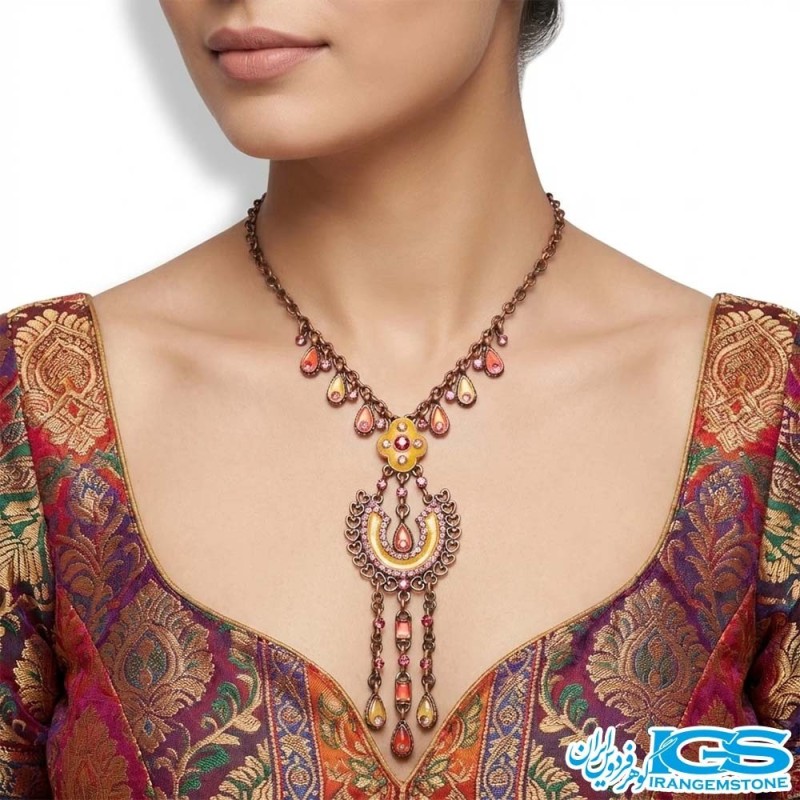 گردنبند مس گرجستانی