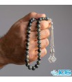 تسبیح سنگ سرپانتین (مارسنگ) | سنگ آرامش، محافظت و تعادل انرژی
