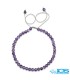 Brazilian Amethyst Macrame Necklace