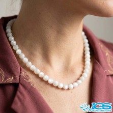 گردنبند مون استون حجرالقمر مدل زنده