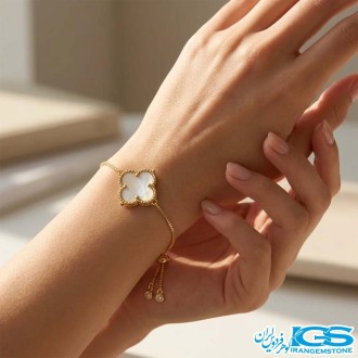دستبند صدف ونکیلیف - آرامش و عشق