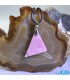 گردنبند سنگ رودونیت صورتی Rhodonite