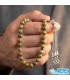 تسبیح سنگ اوناکیت ۳۳ تایی طبیعی