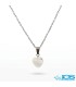 Rose Quartz Heart Necklace