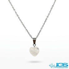 Rose Quartz Heart Necklace