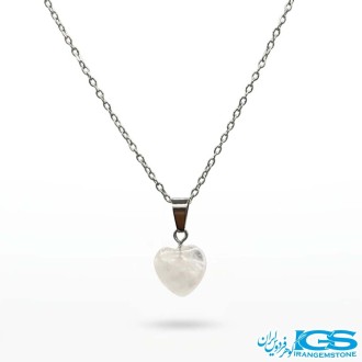Rose Quartz Heart Necklace