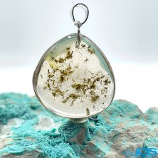 گردنبند سنگ روتیل طلایی