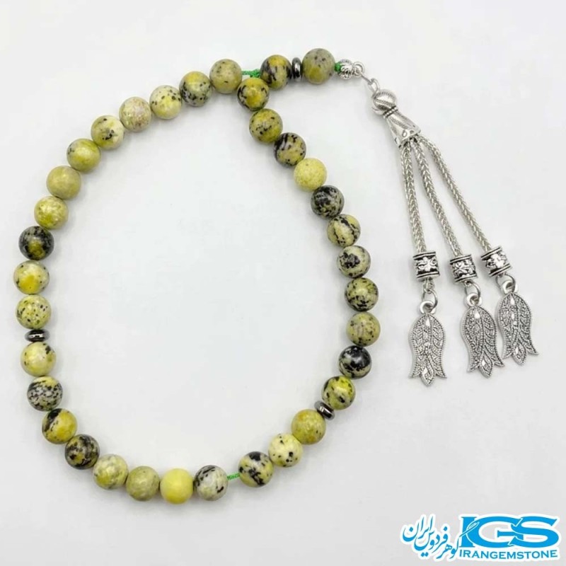 تسبیح شاه مقصود یشم اصل 33 تایی