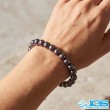 دستبند پیریت و حدید مکرومه بافی