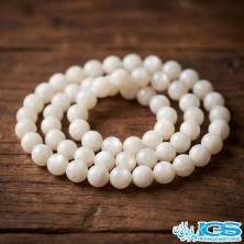 ریسه سنگ مون استون حجرالقمر اصل سایز 8