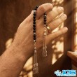 تسبیح زازا تورمالین سیاه ۳۳ دانه اصل | محافظ انرژی منفی