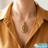 گردنبند چشم ببر اصل  مکرومه بافی - ثروت و قدرت