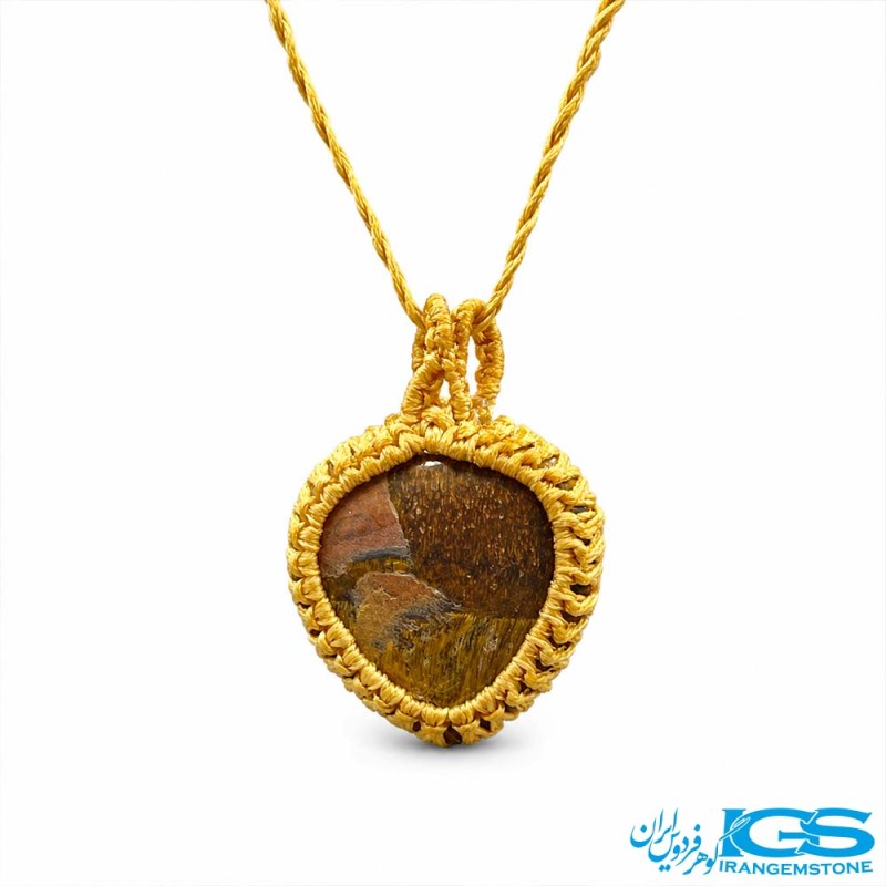 گردنبند چشم ببر طبیعی برای استایل روزانه