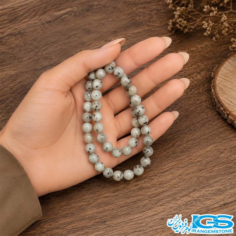 ریسه سنگ آمازونیت 8 میلی‌متر