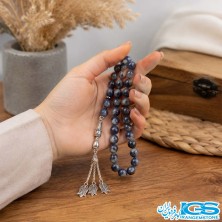 تسبیح سنگ کیانیت  33 دانه | انرژی مثبت