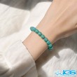 دستبند عقیق سبز مکرومه بافی