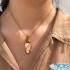گردنبند رزکوارتز مکرومه بافی اصل | انرژی‌بخش و آرامش‌دهنده
