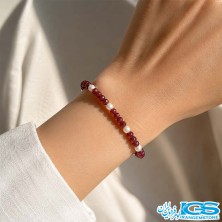 دستبند یاقوت سرخ جواهری