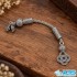 سر تسبیح برنجی آبکاری رادیوم طرح گره