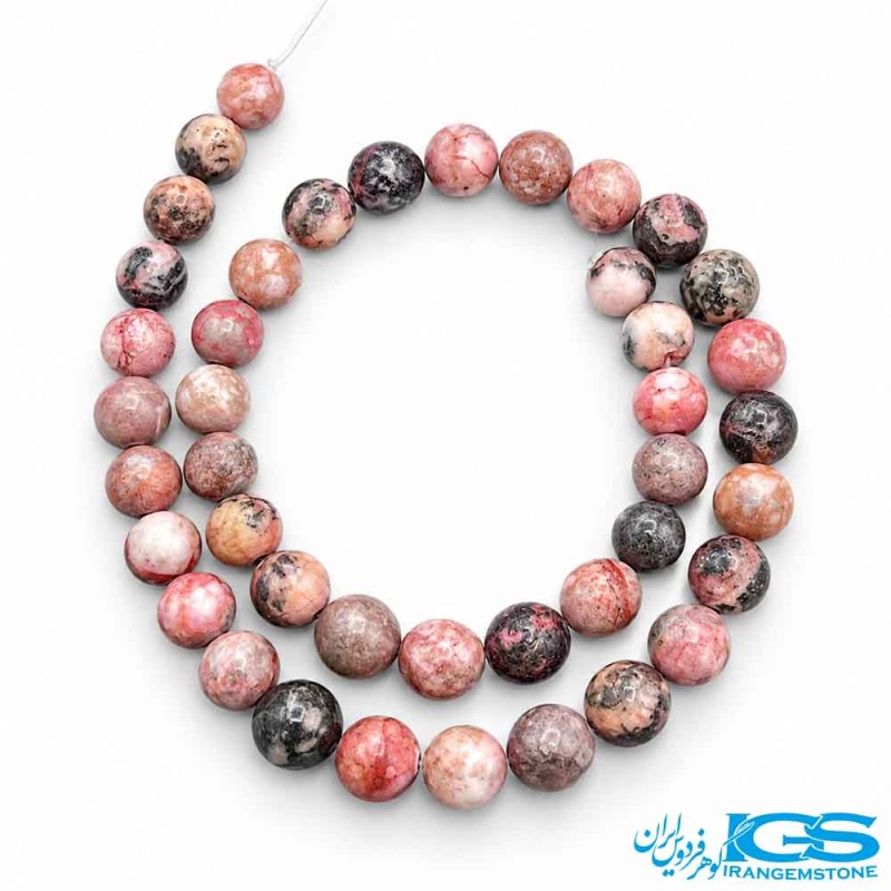 ریسه رودونیت سایز 8 سنگ عشق