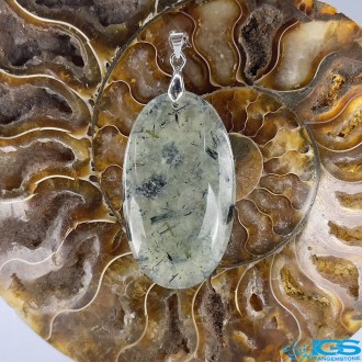 گردنبند سنگ پرهنیت Prehnite