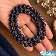 ریسه سنگ دلربا Goldstone سایز ۱۰ میلی‌متر