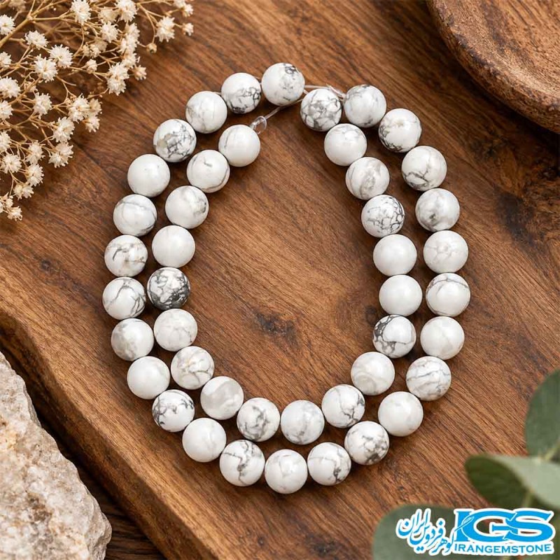 تصویر ریسه هولیت سفید برای ساخت زیورآلات