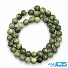 ریسه یشم سبز برای ساخت دستبند و تسبیح