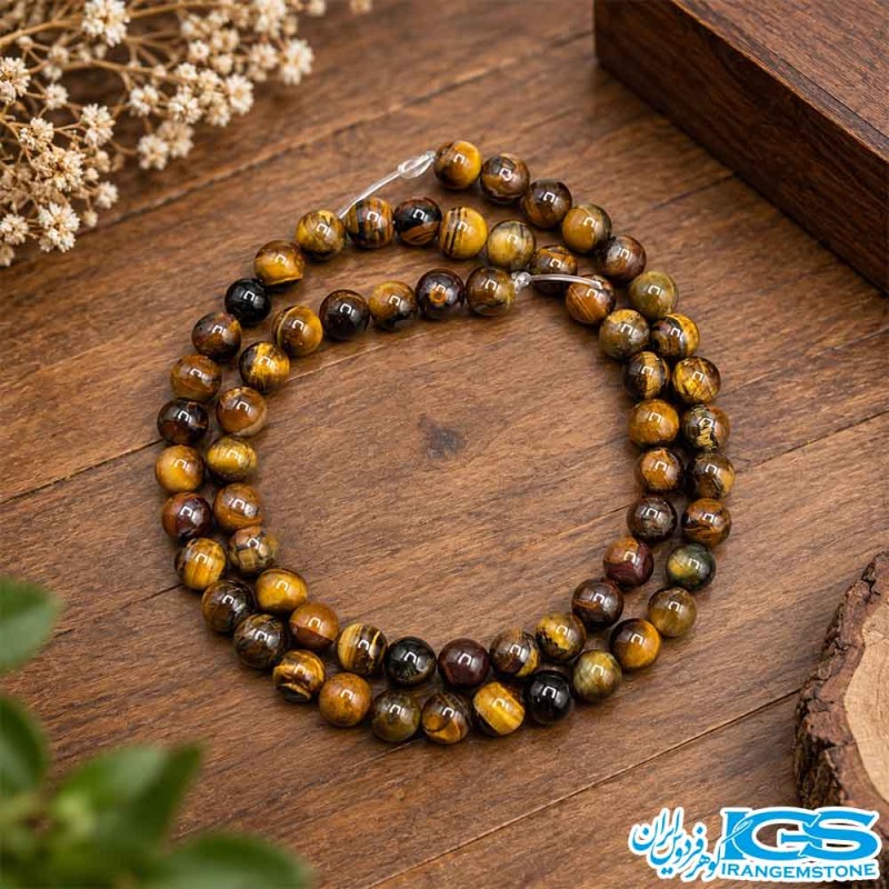 ریسه چشم ببر اصل سایز 6 گرید A | سنگ ثروت