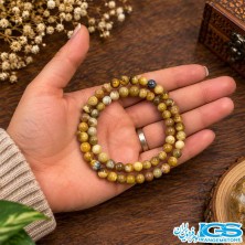 ریسه کوارتز نارنجی اصل گرید A سایز 4 | انرژی خلاقیت