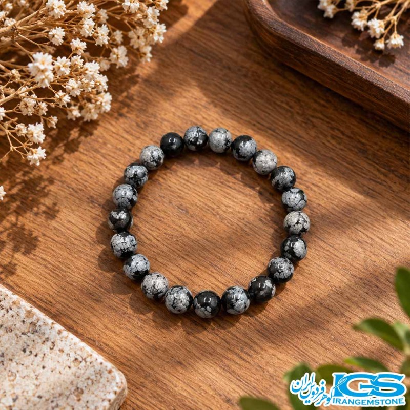دستبند ابسیدیان دونه برفی کشی
