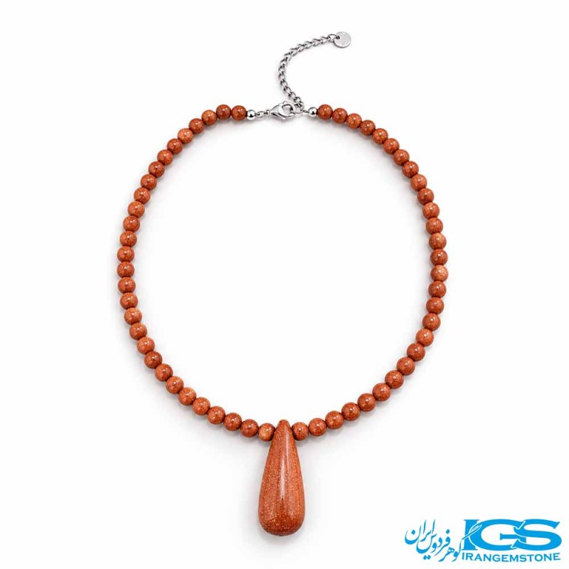 گردنبند سنگ دلربا اشک