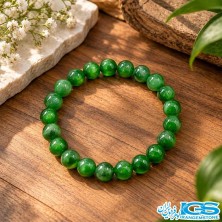 دستبند یشم سبز گریدA کشی | تعادل، آرامش و درخشندگی