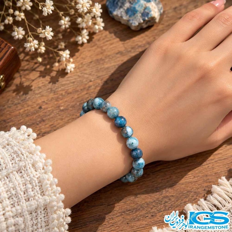 دستبند سنگ آپاتیت کشی