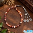 تسبیح سنگ چری کریستال کوارتز
