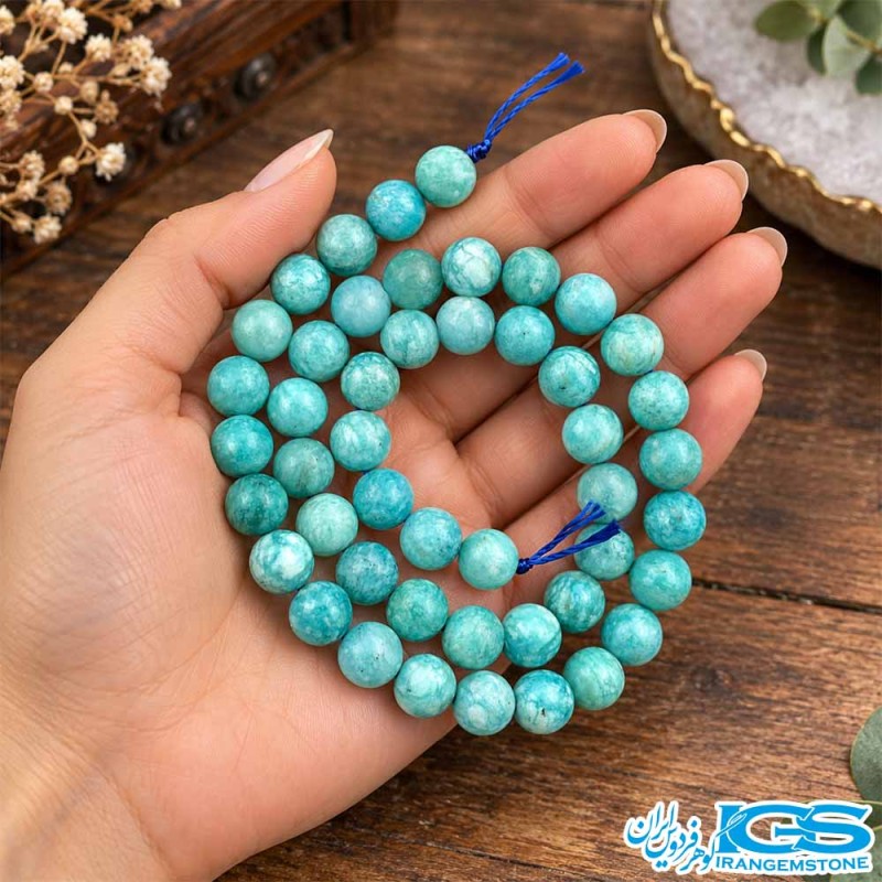 ریسه آمازونیت  اصل – آرامش و تعادل