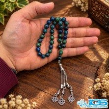 تسبیح آزوریت مالاکیت اصل ۳۳ دانه