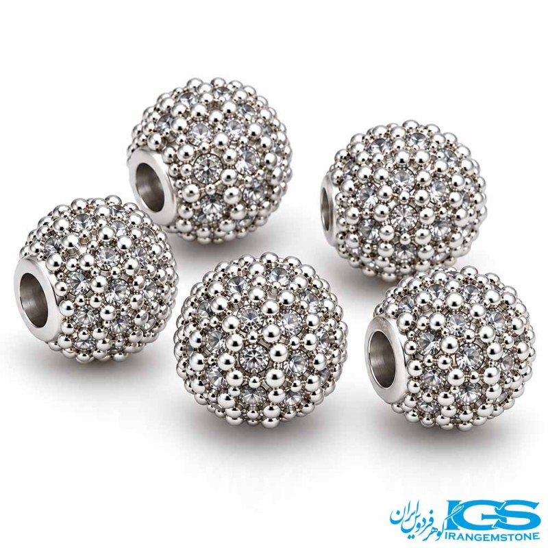 گوی سوفاروسکی نقره ای