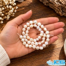 ریسه مروارید طبیعی گرید B برای ساخت زیورآلات