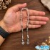 تسبیح زازا دُرنجف اصل از سنگ کوارتز شفاف