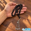 تسبیح اونیکس سلیمانی 33 تایی سایز 12 گرید A | دفع جادو