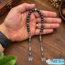 تسبیح زازا هماتیت (حدید) اصل – ضد انرژی منفی