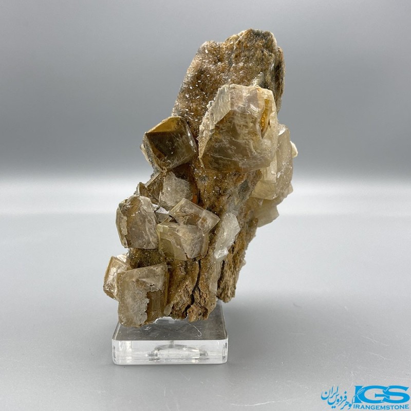 سنگ کلکسیونی فلوریت زرد فلئوریت yellow fluorite