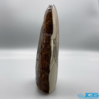 تندیس نماد ماه آبان گوهر شب چراغ سنگ کهربا اصل Amber