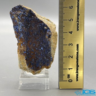 سنگ آزوریت بلور دکوری کلکسیونی تکه ایی از بهشت Azurite