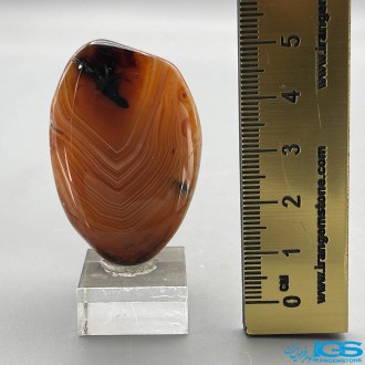 سنگ عقیق سرخ کارنلین دکوری کلکسیونی Agate Carnelian