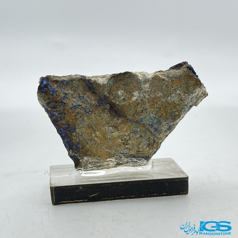 سنگ آزوریت بلور دکوری کلکسیونی تکه ایی از بهشت Azurite