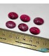 نگین یاقوت سرخ استار جواهر تراش هند star ruby