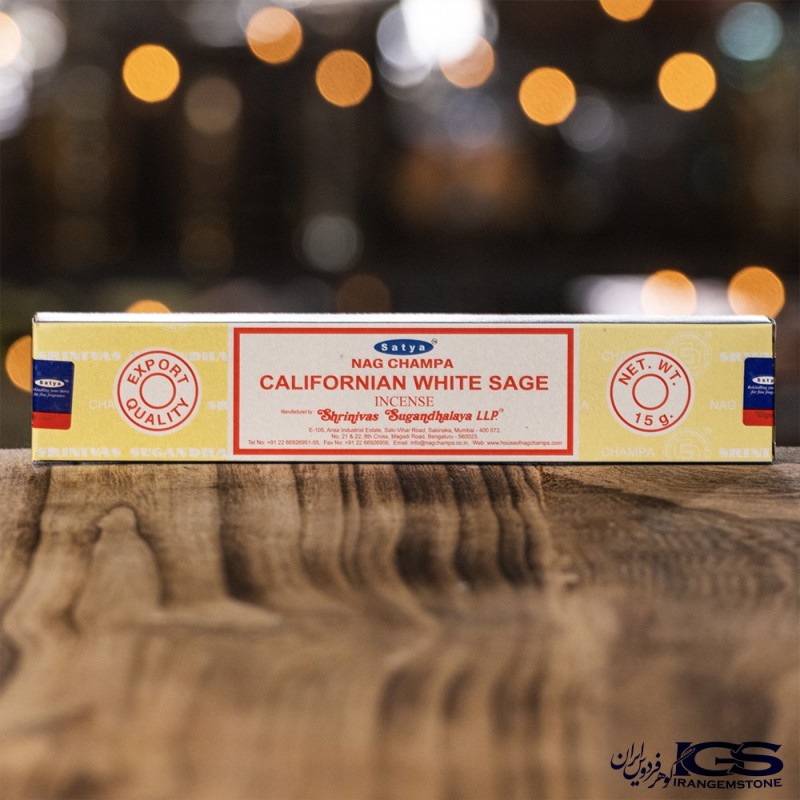 عود دست ساز californian white sage برند Satya